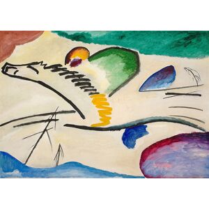 Legendarte Cuadro lienzo - Lyrical - Wassily Kandinsky - cm. 80x100