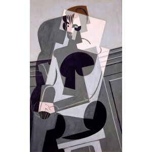 Legendarte Cuadro lienzo - Retrato de Josette - Juan Gris - cm. 60x100