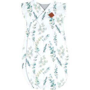 Sevira Kids Saco de dormir de algodón forrado multicolor, eucalyptus