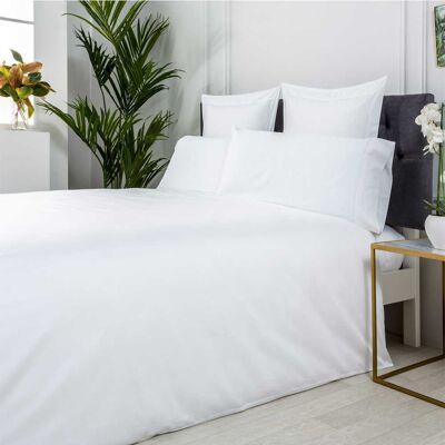 Cotton Artean Funda nórdica Saten Algodon Egipcio 300 Hilos Blanco 280X240 Cama 200 Cotton Artean Funda nórdica Saten Algodon Egipcio 300 Hilos Blanco 280X240 Cama 200