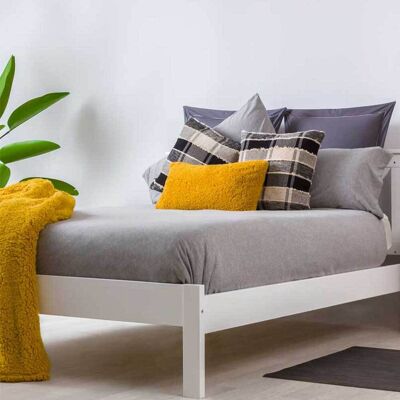 Cotton Artean Funda nórdica punto jersey algodón gris ( 260x260 ) Cama de 180 Cotton Artean Funda nórdica punto jersey algodón gris ( 260x260 ) Cama de 180