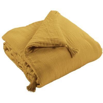 Housse De Rêve - Edredón 150x150 - Safrán - Cotton gauze - Funda de duvet Housse De Rêve - Edredón 150x150 - Safrán - Cotton gauze - Funda de duvet