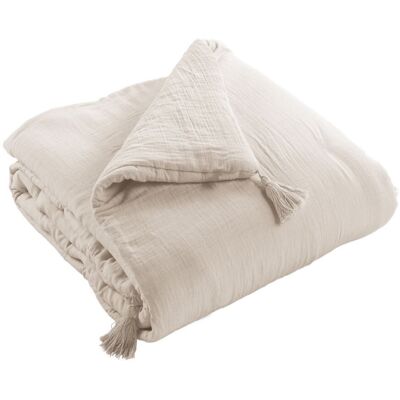 Funda de edredón Housse De Rêve 150x150 cm de tejido de algodón natural Funda de edredón Housse De Rêve 150x150 cm de tejido de algodón natural