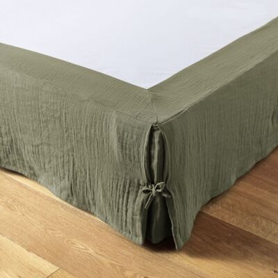 Funda de colchón de gasa de algodón 180x200 - Cubrecama Funda de colchón de gasa de algodón 180x200 - Cubrecama