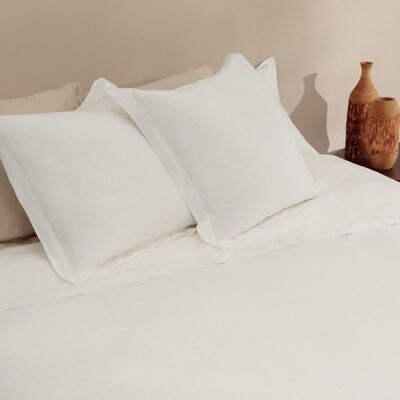 Textura Interiors Sábana de lino color blanco. Cama 80-90cm Textura Interiors Sábana de lino color blanco. Cama 80-90cm