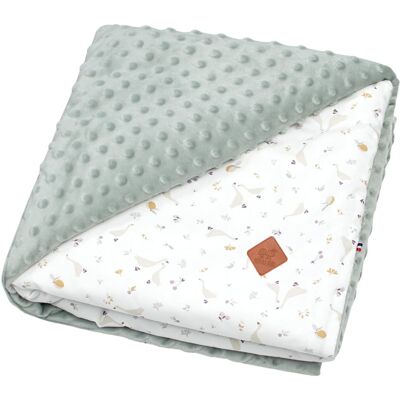 Sevira Kids Manta infantil reversible de minky Sevira Kids Manta infantil reversible de minky