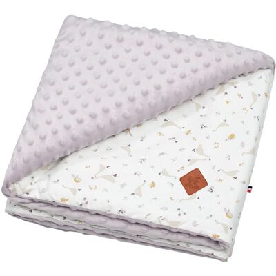 Sevira Kids Manta infantil reversible de minky Sevira Kids Manta infantil reversible de minky