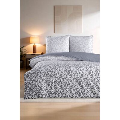 Blanc Avenue Juego de funda de edredón 240x220 cm+ 2 FA 65x65 cm 100% algodón Blanc Avenue Juego de funda de edredón 240x220 cm+ 2 FA 65x65 cm 100% algodón