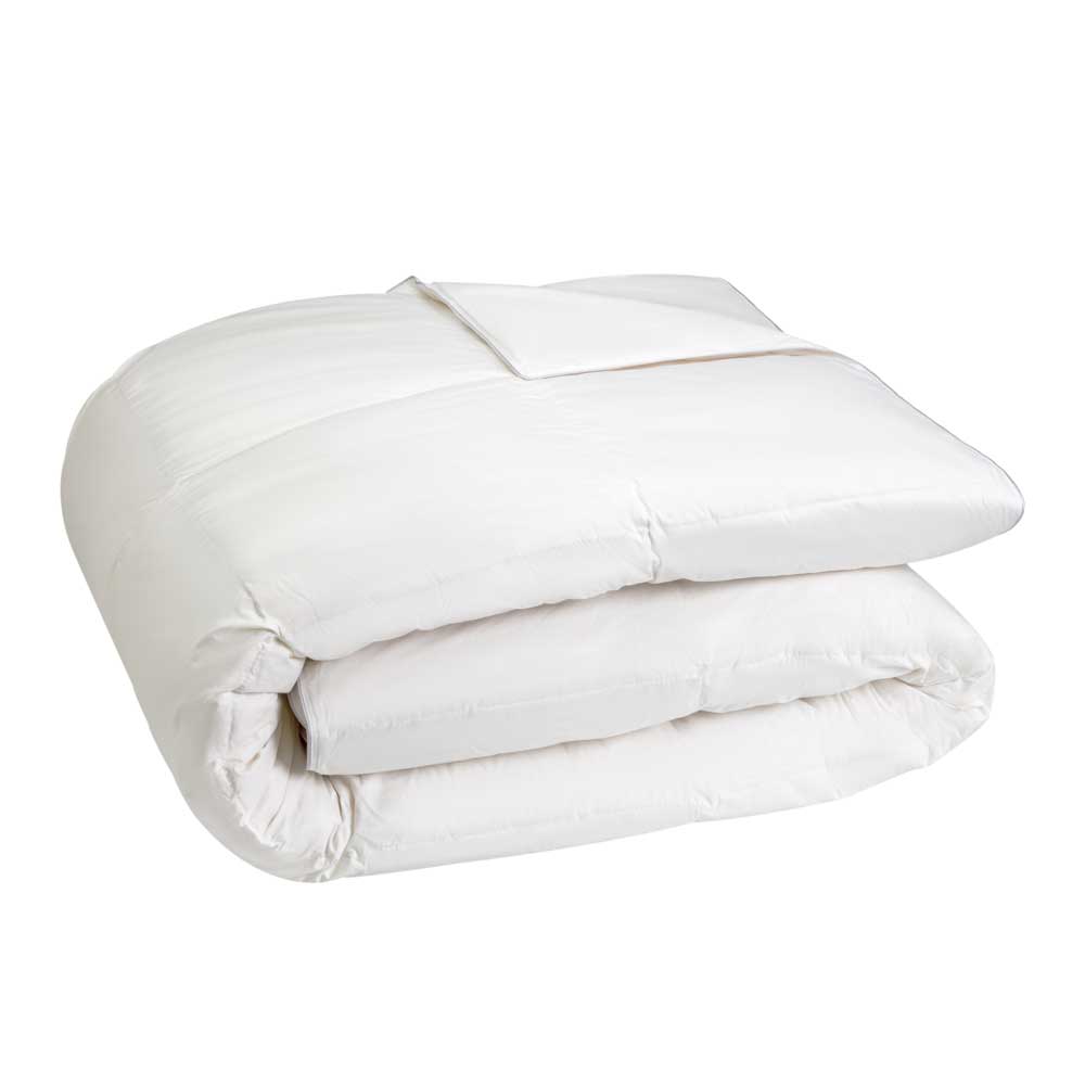 Cotton Artean Relleno nórdico 92% plumón de pato 275 gr/m² blanco 240x220 cama 150