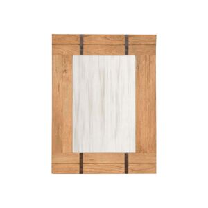 Wanda Collection Espejo de cuarto de baño natural loft 60 x 80 natural