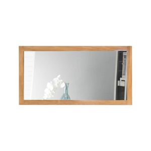 Wanda Collection Espejo rectangular de teca maciza 140 x 70