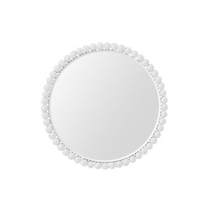 Adda Home Espejo espejo de piel 90x5x90cm