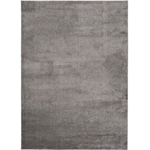 Atticgo Alfombra lisa en gris 200X290 cm