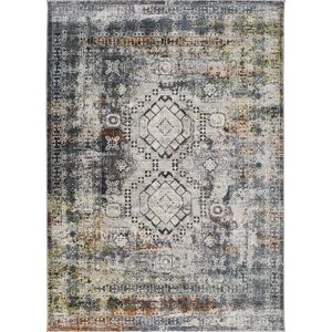 Atticgo Alfombra vintage en gris 160x230 cm