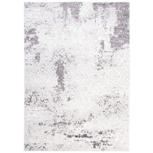Tapiso Alfombra de salón crema gris vintage marroquí suave 160 x 220 cm