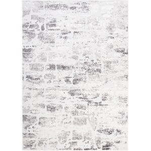 Tapiso Alfombra de salón crema beige gris vintage suave 250 x 350 cm