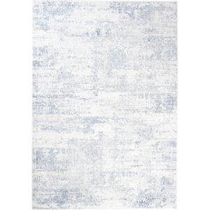 Tapiso Alfombra de salón azul crema vintage suave 300 x 400 cm