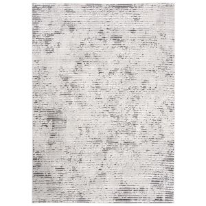 Tapiso Alfombra de salón beige gris moteado efecto 3d suave 140 x 200 cm