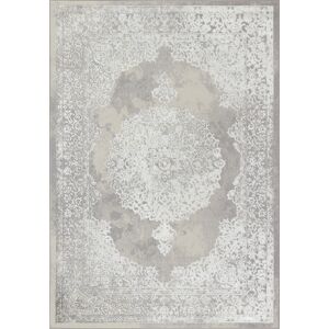 Surya Alfombra vintage oriental blanco/gris 160x213