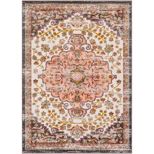 Surya Alfombra vintage oriental rosa/blanco 200x275