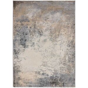 Atticgo Alfombra abstracta en beige, 133X190 cm