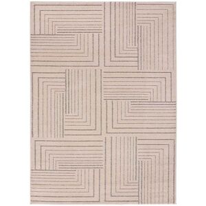 Atticgo Alfombra vintage con relieve en beige, 160X230 cm