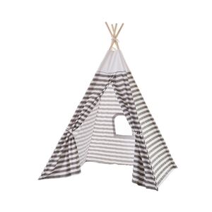 Unimasa Tipi infantil gris de tela de 182x132x154 cm