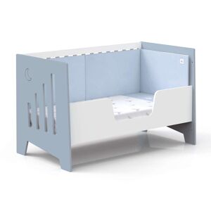 Alondra Cuna-cama-sofá-escritorio (5en1) de 70x140 cm azul