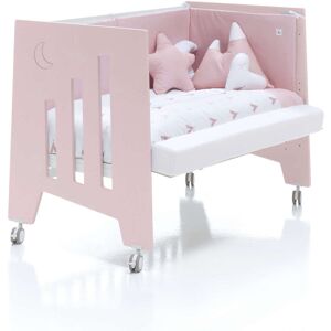 Alondra Cuna-cama de colecho (5en1) de 60x120 cm rosa