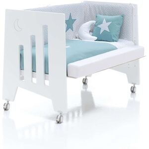 Alondra Cuna-cama de colecho (5en1) de 60x120 cm blanca