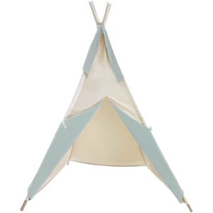 Wookids Tipi infantil algodón BOBBLE beige-verde