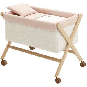 Cambrass Minicuna Tijera Madera bebé Rosa 55x87x74 cm