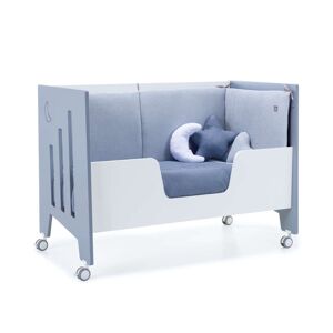 Alondra Cuna-cama-escritorio (4en1) de 60x120cm azul