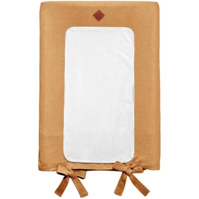 Sevira Kids Funda para cambiador de bebé de gasa de algodón Sevira Kids Funda para cambiador de bebé de gasa de algodón