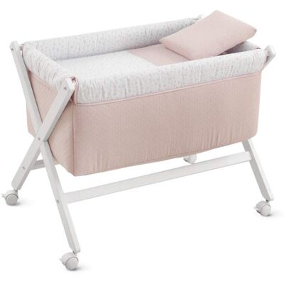 Cambrass Minicuna Rosa - Estructura en forma de tijera Cambrass Minicuna Rosa - Estructura en forma de tijera