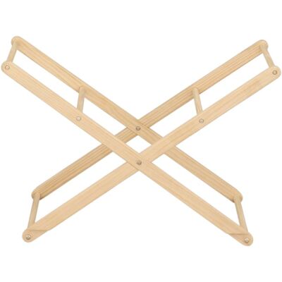 Sauthon Soporte de moisés de madera de pino natural - basculante o fijo Sauthon Soporte de moisés de madera de pino natural - basculante o fijo