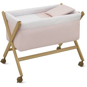 Cambrass Minicuna tijera madera rosa/natural 55x87x74 cm