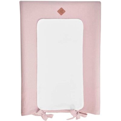 Sevira Kids Funda para cambiador de bebé de gasa de algodón Sevira Kids Funda para cambiador de bebé de gasa de algodón
