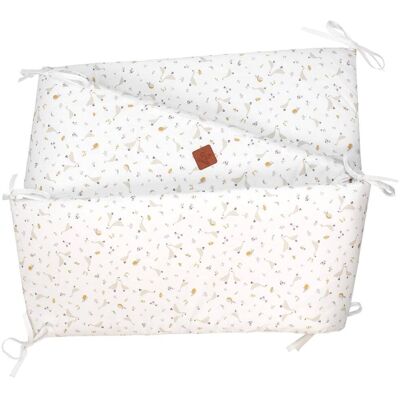 Protector de Cuna Sevira Kids - Flor y Patitos - 60x120/70x140 cm Protector de Cuna Sevira Kids - Flor y Patitos - 60x120/70x140 cm