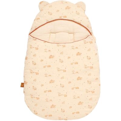 Sauthon Nid d'ange passe sangle Orsino ourson - Sac de dormir para bebé Sauthon Nid d'ange passe sangle Orsino ourson - Sac de dormir para bebé