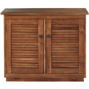 Bois Dessus Bois Dessous Mueble de baño de madera de caoba maciza de 97 cm