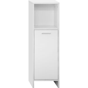 ML-Design Mueble de baño 30x81x30 cm aglomerado MDF blanco