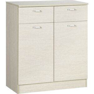 Homcom Armario de baño color madera 68 x 34 x 80 cm