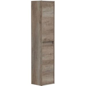 HOMN Armario de baño 2 puertas, 140 cm