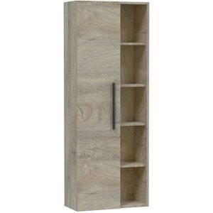 HOMN Armario de baño 1 puerta 5 huecos, 135 cm