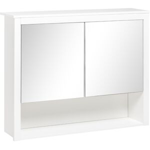 Homcom Armario de pared color blanco 80 x 20 x 65 cm