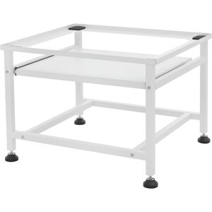 ML-Design Soporte universal para lavadora o secadora alto blanco