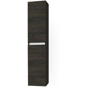 AQA DESIGN Columna de baño en melamina marrón oscuro