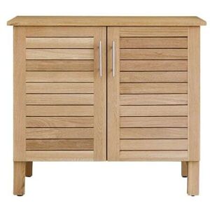 Tikamoon Mueble para lavabo de roble macizo de 85 cm Tikamoon Mueble para lavabo de roble macizo de 85 cm