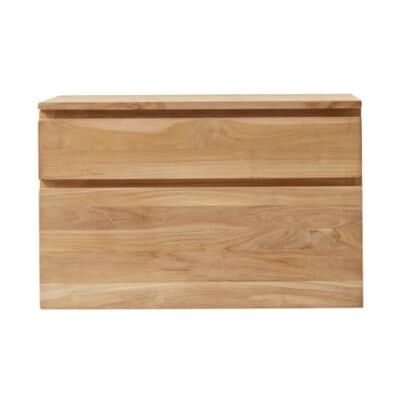 Mueble de baño de teca Jacob de Tikamoon 80x51x45cm Mueble de baño de teca Jacob de Tikamoon 80x51x45cm